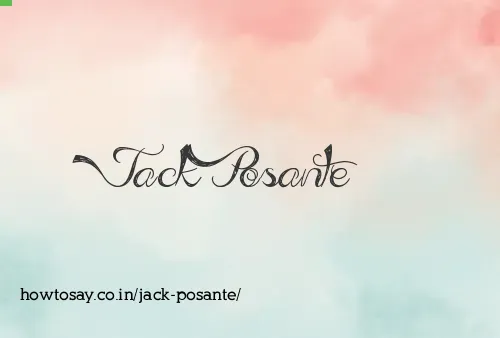 Jack Posante