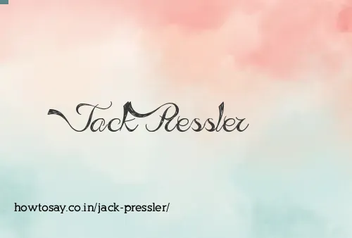 Jack Pressler