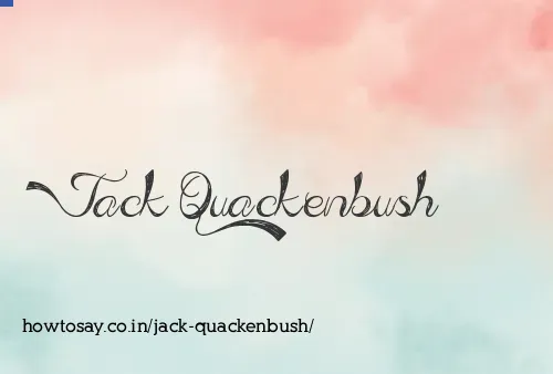 Jack Quackenbush