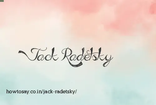 Jack Radetsky