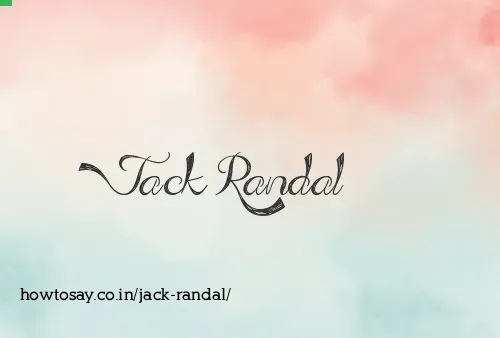 Jack Randal