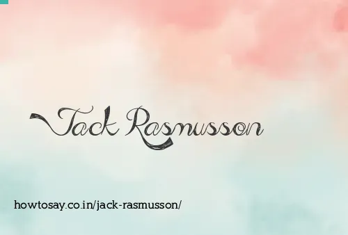Jack Rasmusson