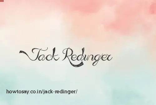 Jack Redinger