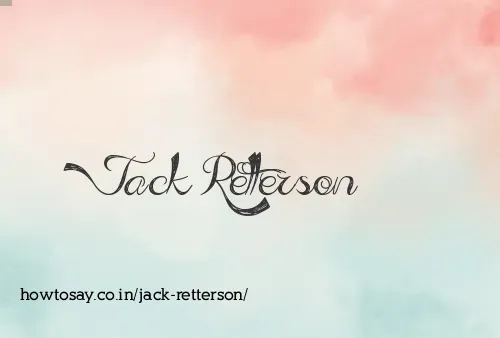 Jack Retterson