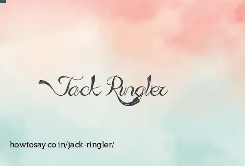 Jack Ringler