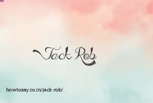 Jack Rob