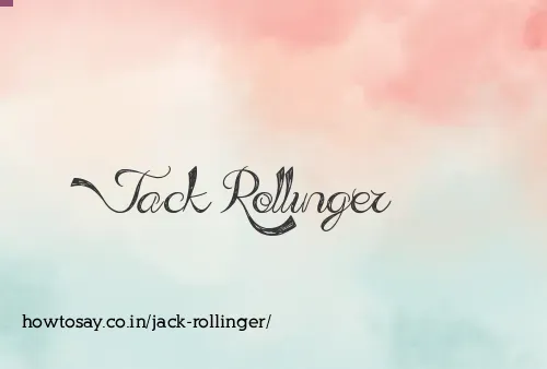 Jack Rollinger