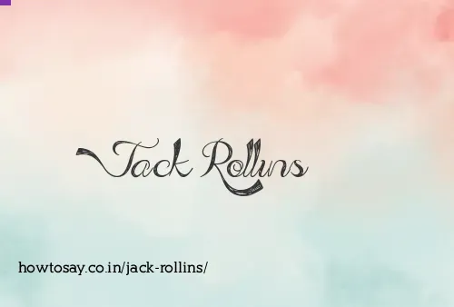 Jack Rollins