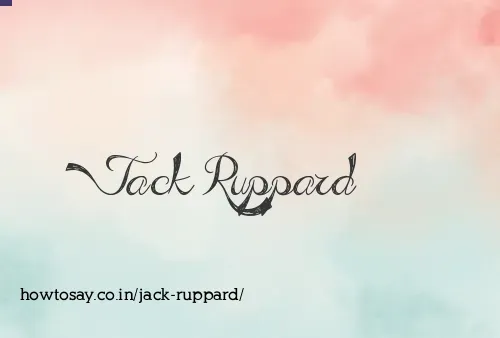 Jack Ruppard