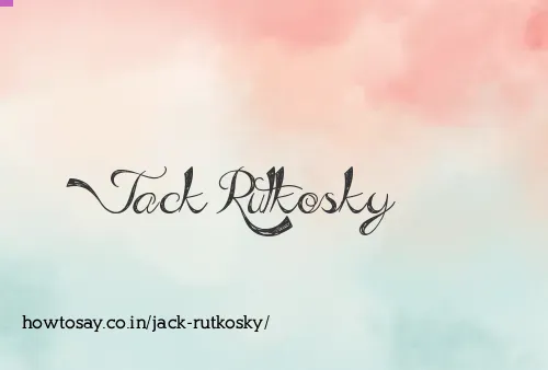 Jack Rutkosky