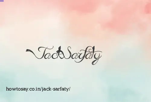 Jack Sarfaty