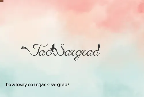 Jack Sargrad