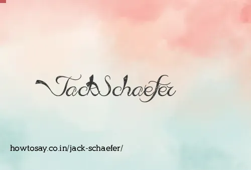 Jack Schaefer