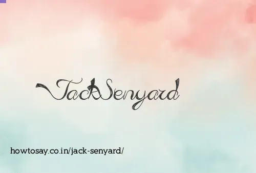 Jack Senyard