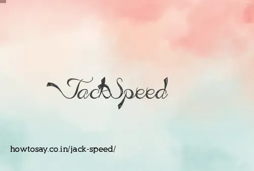 Jack Speed