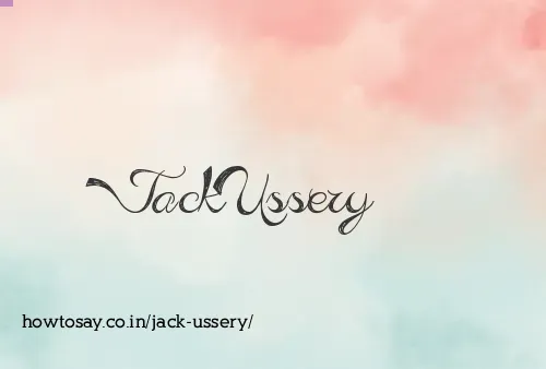 Jack Ussery