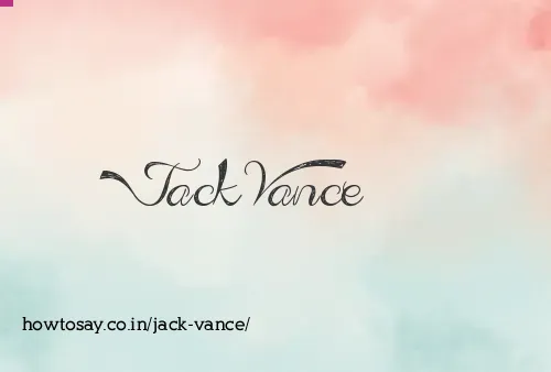 Jack Vance