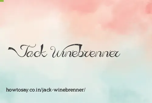 Jack Winebrenner