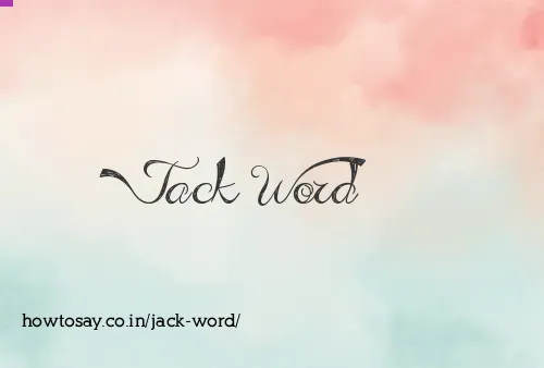 Jack Word
