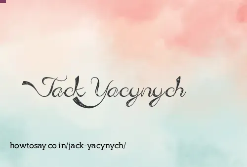 Jack Yacynych