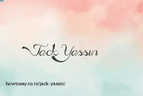 Jack Yassin