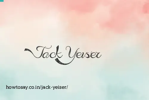 Jack Yeiser