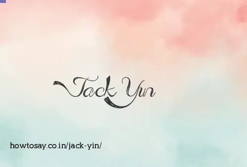 Jack Yin