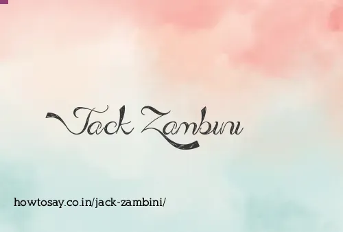 Jack Zambini