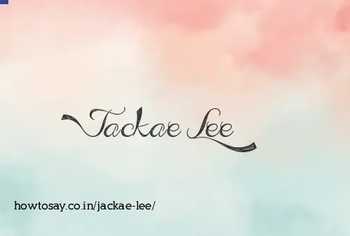 Jackae Lee