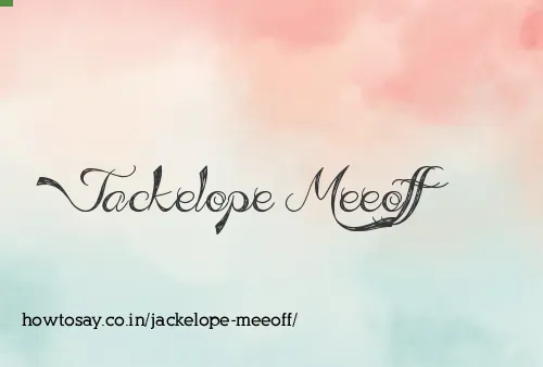 Jackelope Meeoff