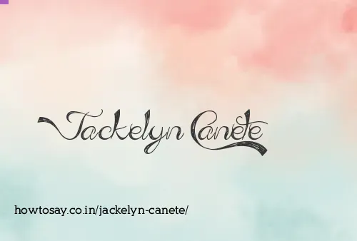 Jackelyn Canete