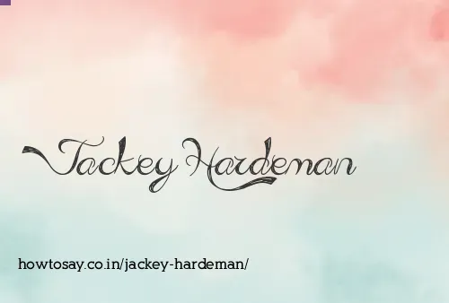 Jackey Hardeman