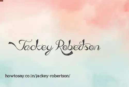 Jackey Robertson