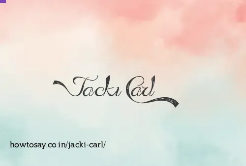 Jacki Carl