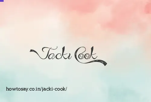 Jacki Cook