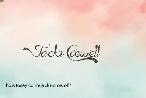 Jacki Crowell