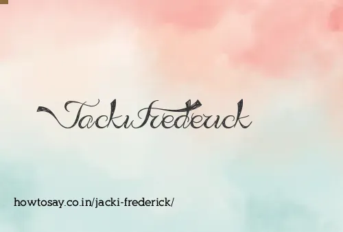 Jacki Frederick