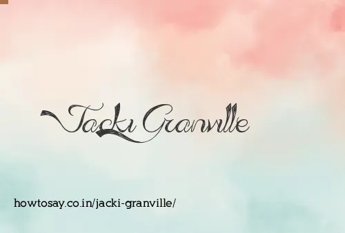 Jacki Granville