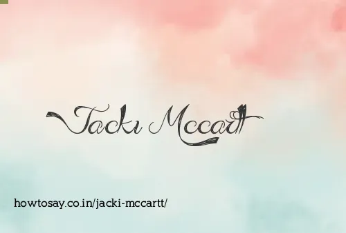 Jacki Mccartt