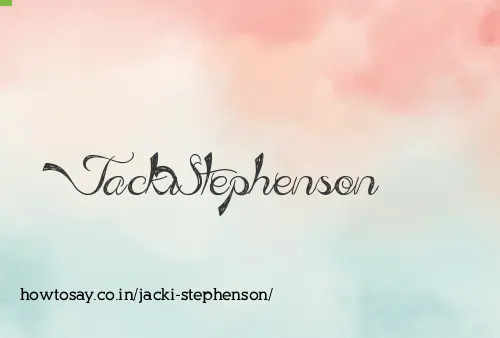 Jacki Stephenson