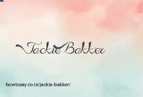 Jackie Bakker