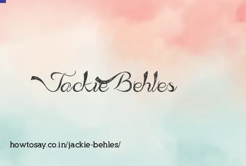 Jackie Behles