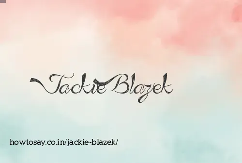 Jackie Blazek
