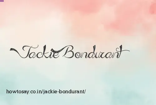 Jackie Bondurant
