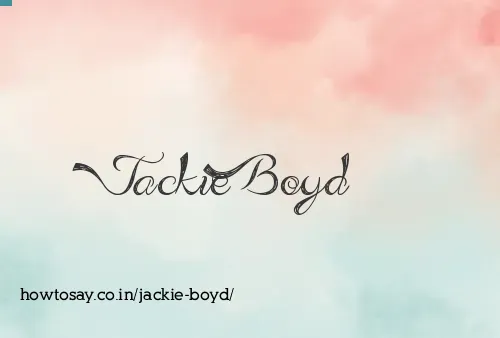Jackie Boyd