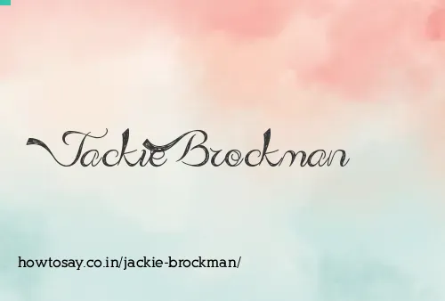 Jackie Brockman