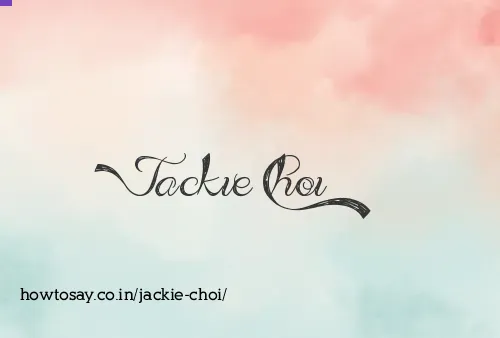 Jackie Choi