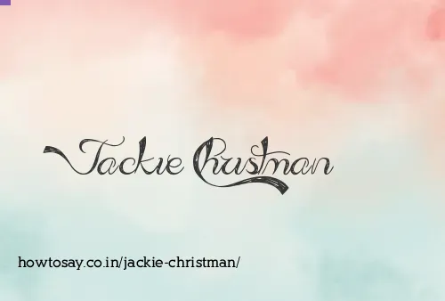 Jackie Christman