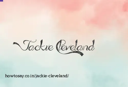 Jackie Cleveland