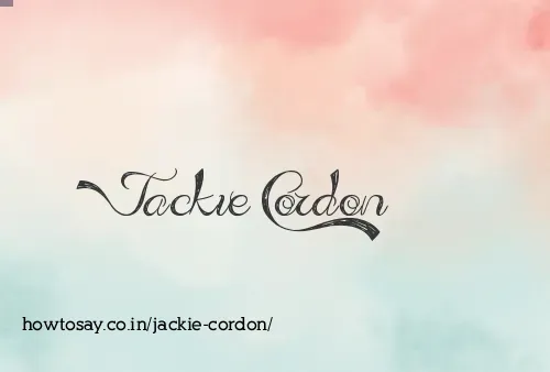 Jackie Cordon